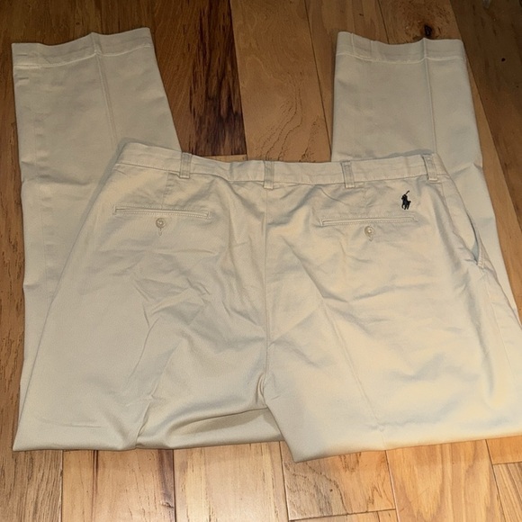 Polo Ralph Lauren Men's Suffield Classic-Fit Flat-Front Chino Pants Sz 38 / 32 - Picture 4 of 10